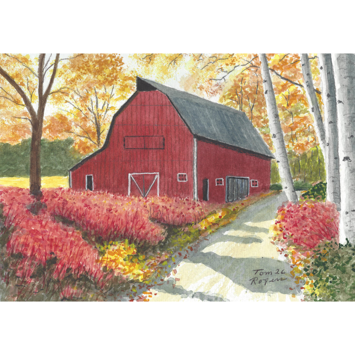 Barn in Fall