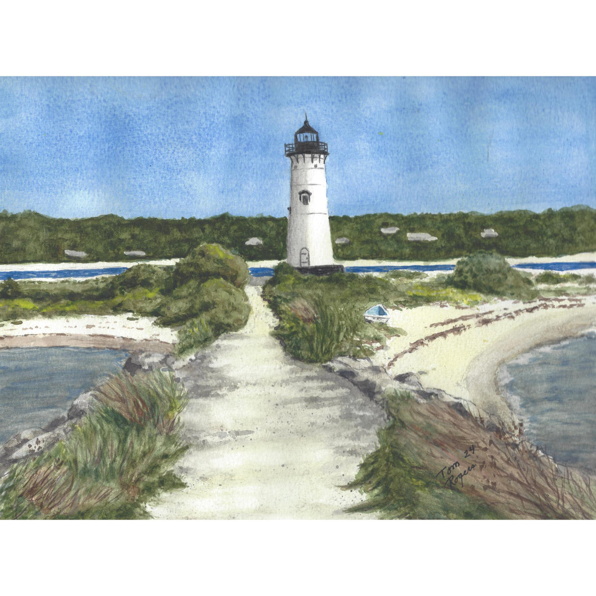 Edartown Harbor Lighthouse