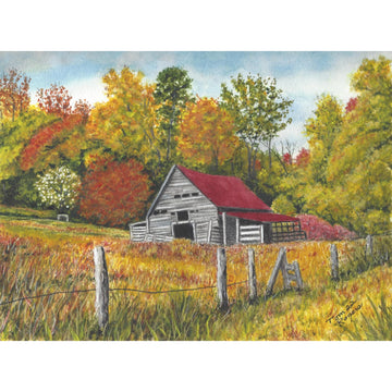 Fall home scene
