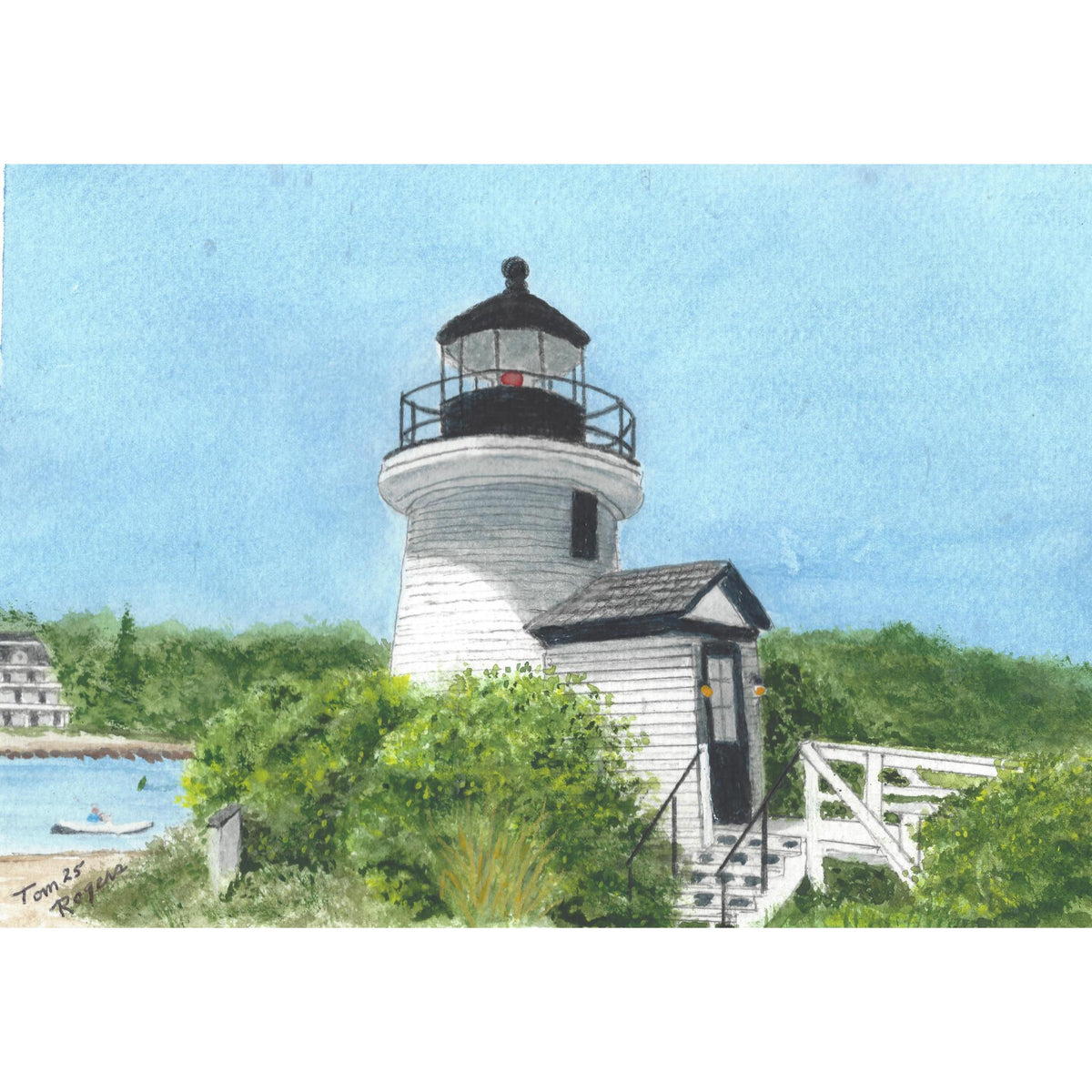 Mystic sea port lighthouse, CT