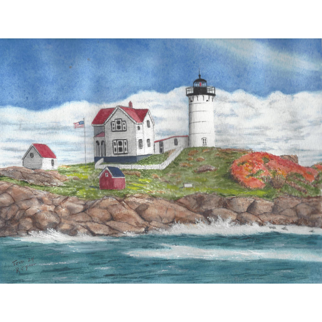 Nubble Light house Maine