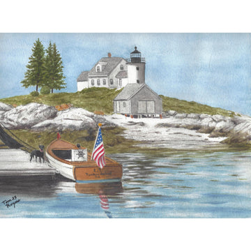 Punkin Island likght house, Maine