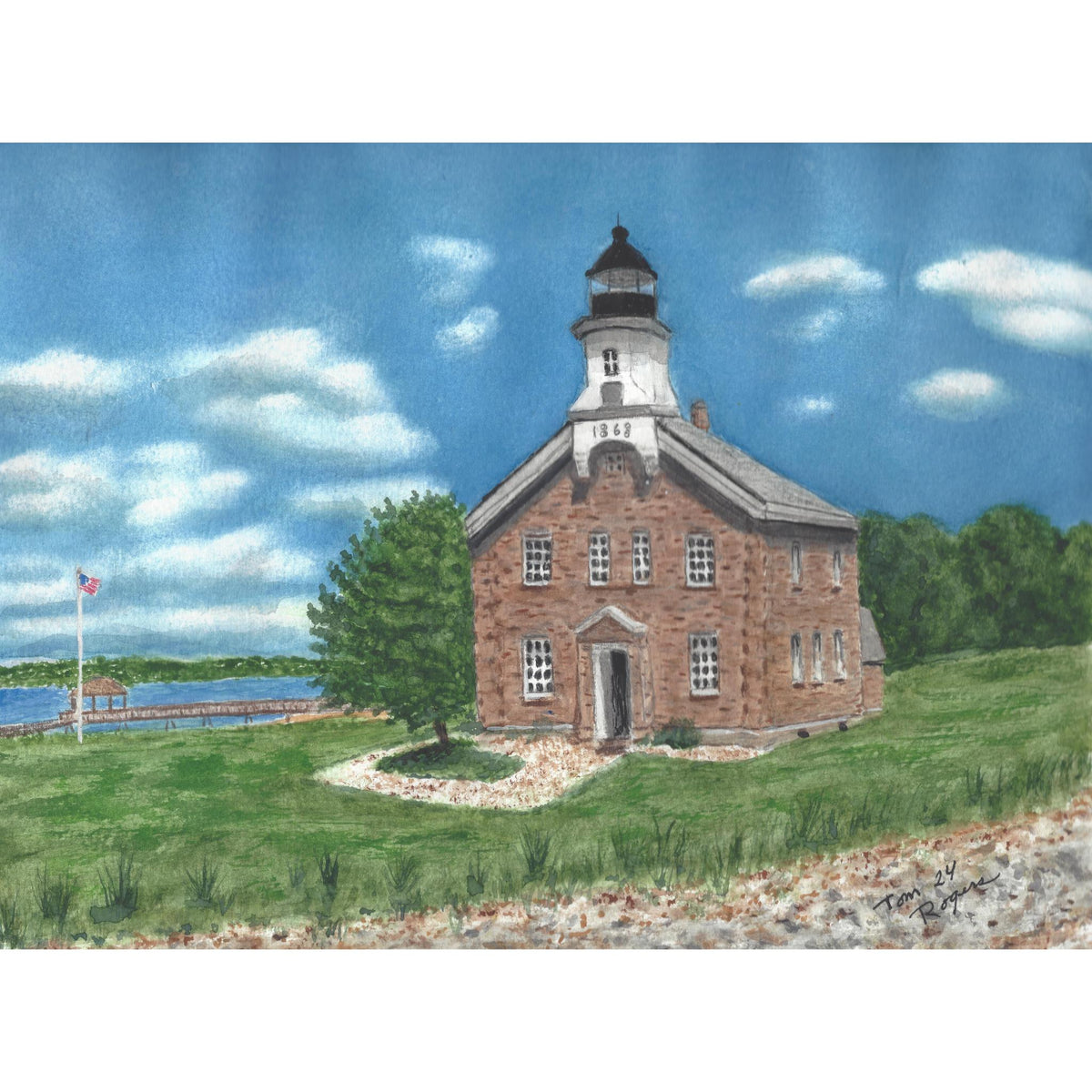 Sheffield Island Light house South Norwalk, Ct