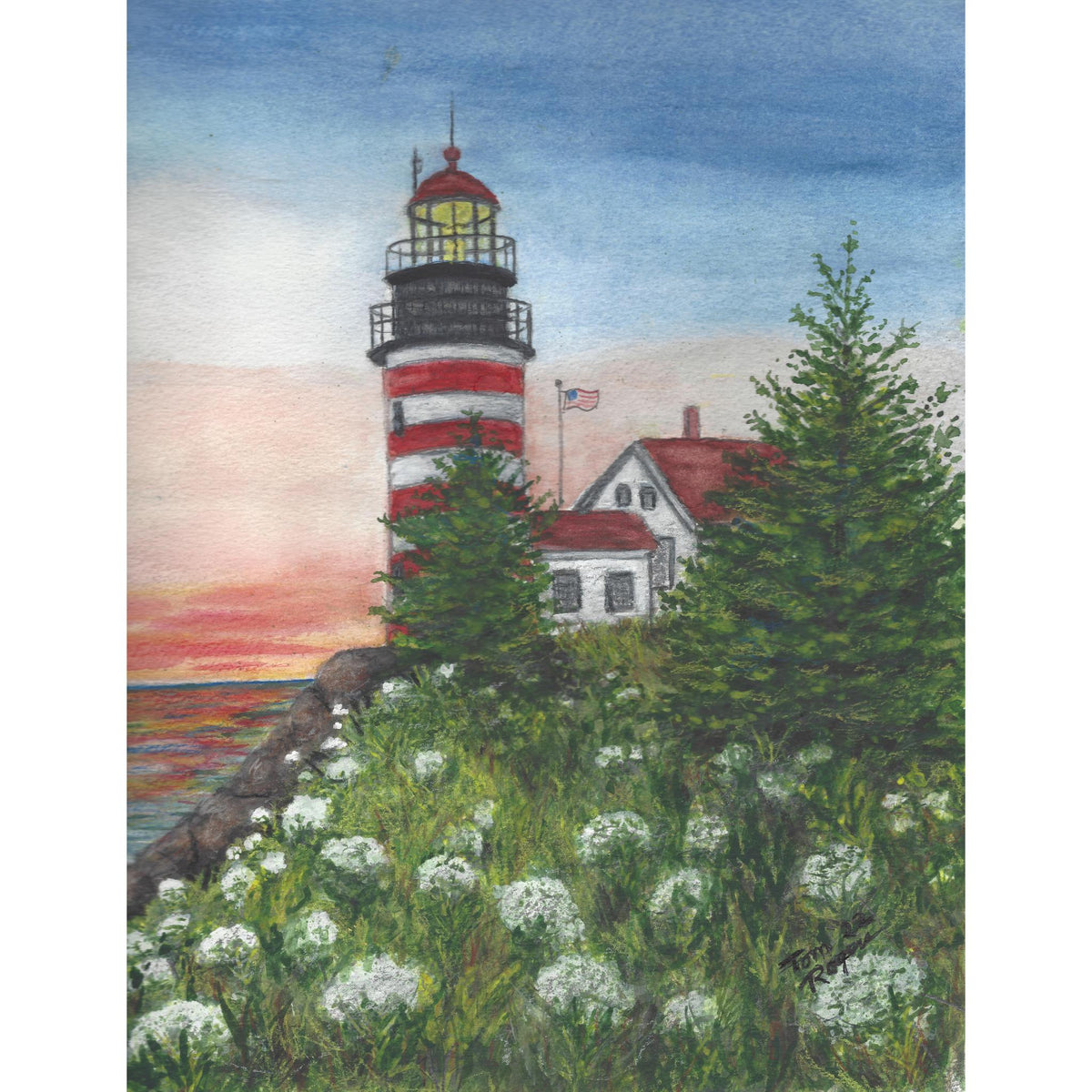 West Quoddy light house Lubec, Me