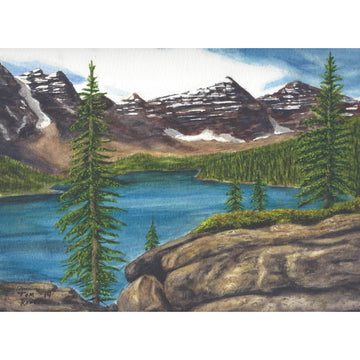 lake in the mountains